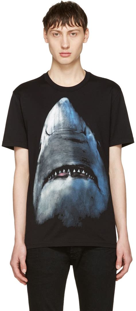 shark t shirt givenchy|givenchy oversized t shirt.